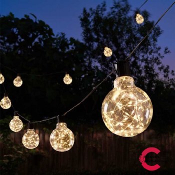 Galaxy Firefly Festoons Garden String Lights Warm White
