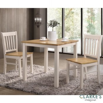 Galina Small Dining Set Cream