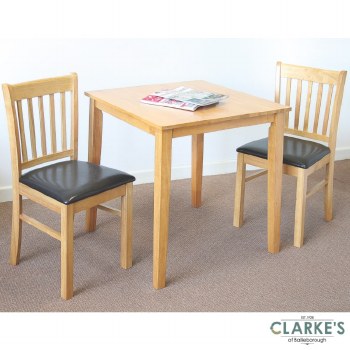Galina Small Dining Set Oak