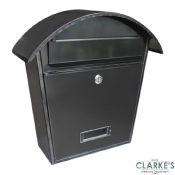 Gardag Arcade Post Box Black