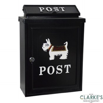 Gardag Gallery Post Box Scottie Dog