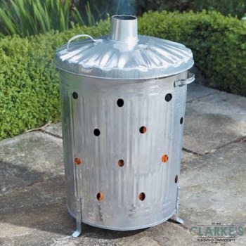 Garder Galvanised Incinerator 75 Litre