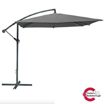 Overhang Garden Parasol 3m
