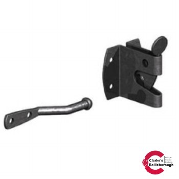 GateMate Auto Gate Catch - Medium Black