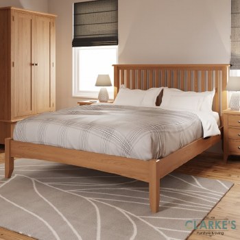 Georgia Oak 4ft6 Bed Frame