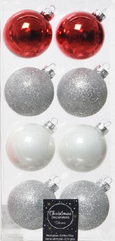 Glass Baubles 6cm