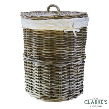 Glenweave Rattan Laundry Basket Large with Lid