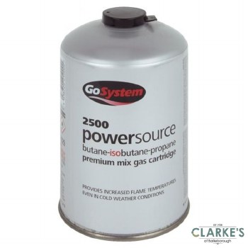 Powersource Butane/Propane Mix Gas Cartridge 2500