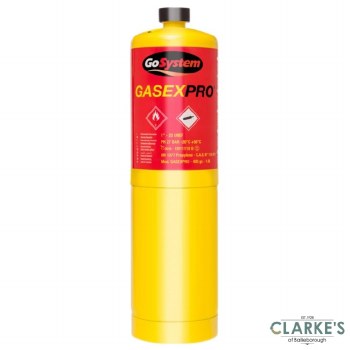 GasexPro Propylene Gas Cylinder Yellow 400g