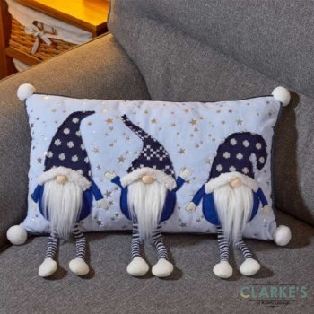 Gonklets Christmas Cushion Navy