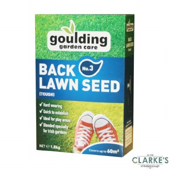 Goulding No.3 Back Lawn Seed 1.5 Kg