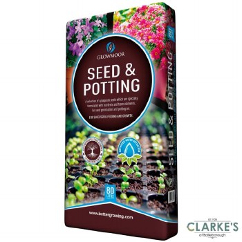 Growmoor Seed and Potting Compost 80 Litre