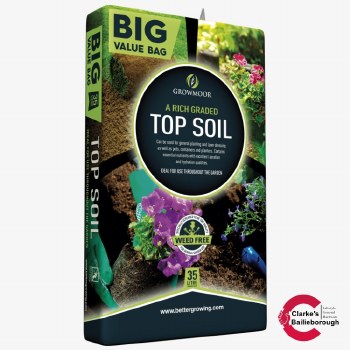 Growmoor Top Soil 35 Litre
