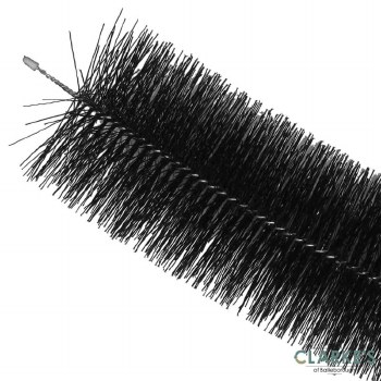 Gutter Brush Black 4m x 100mm