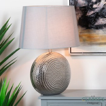 Hana Table Lamp Silver