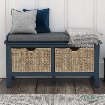 Harrogate Storage Bench with Baskets