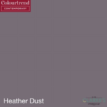Colourtrend Contemporary Ceramic Matt Heather Dust Colour 1 Litre