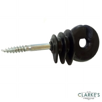 Classic Electric Fence Screw-In Type Insulator 25 Pack