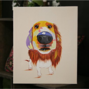 Snoopy Oil Painting