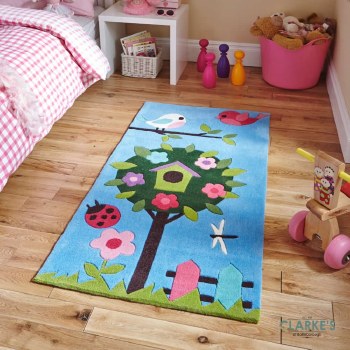 Hong Kong Kids 4897 Blue Rug 70 x 140cm