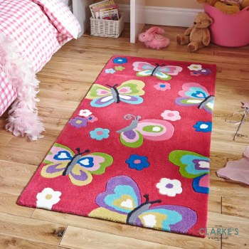 Hong Kong Kids 5234 Pink Rug 70 x 140cm