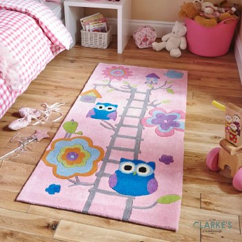 Hong Kong Kids 5648 Pink Rug 70 x 140cm