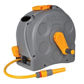 Hozelock 2 in 1 Compact Reel with Hose 25 Meter