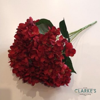 Hydrangea Bunch Red