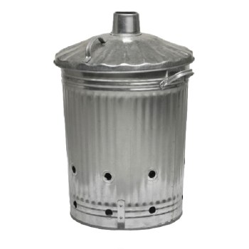 Galvanised Incinerator 75 Litre