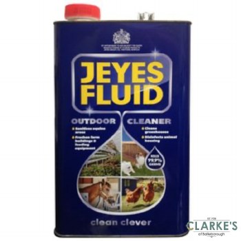 Jeys Fluid Outdoor Cleaner and Disinfector 5 Litre