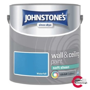 Johnstones Wall and Ceiling Soft Sheen Emulsion Paint 2.5L - Waterfall