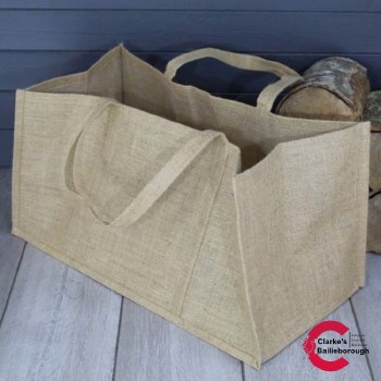Fireside Essetials Jute Log Bag