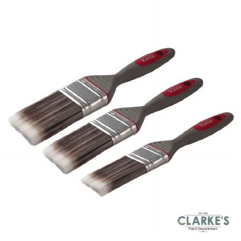 Kana Easy-Flo Soft Grip Paint Brush Set