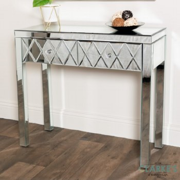 Karson Mirrored Console Table