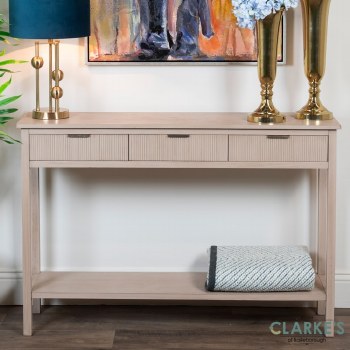 Kassidy 3 Drawer Console Table