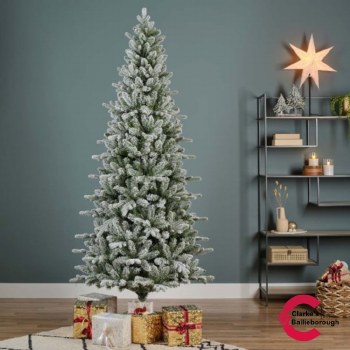 Killington Fir Frosted Christmas Tree 210cm