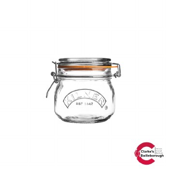 Kilner Clip Top Round Jar 500ml