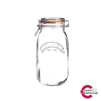 Kilner Clip Top Round Jar 2 Litre