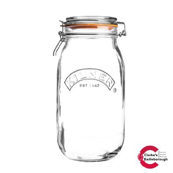 Kilner Clip Top Round Jar 3 Litre