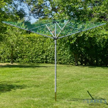 Kingfisher Rotary 4 Arm Clothes Line