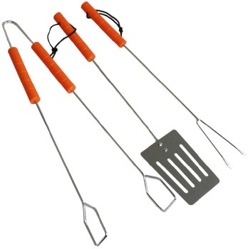 Wooden Handled BBQ Tools
