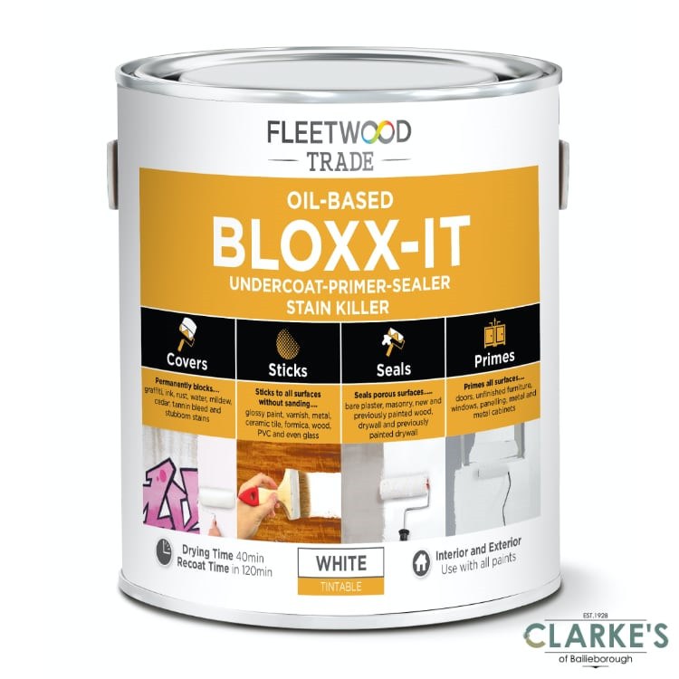 Fleetwood Bloxx-It Trade Primer 500 ml Clarkes Bailieborough