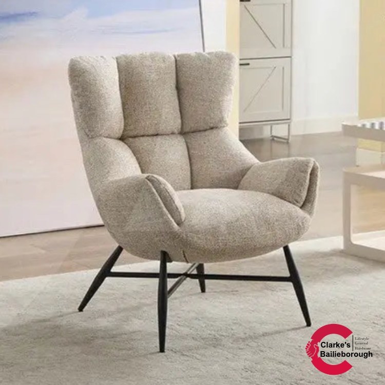 Larkin Accent Chair Beige