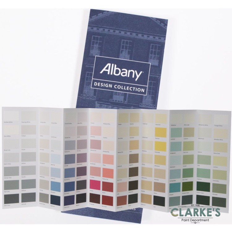 Albany Paints Colour Chart