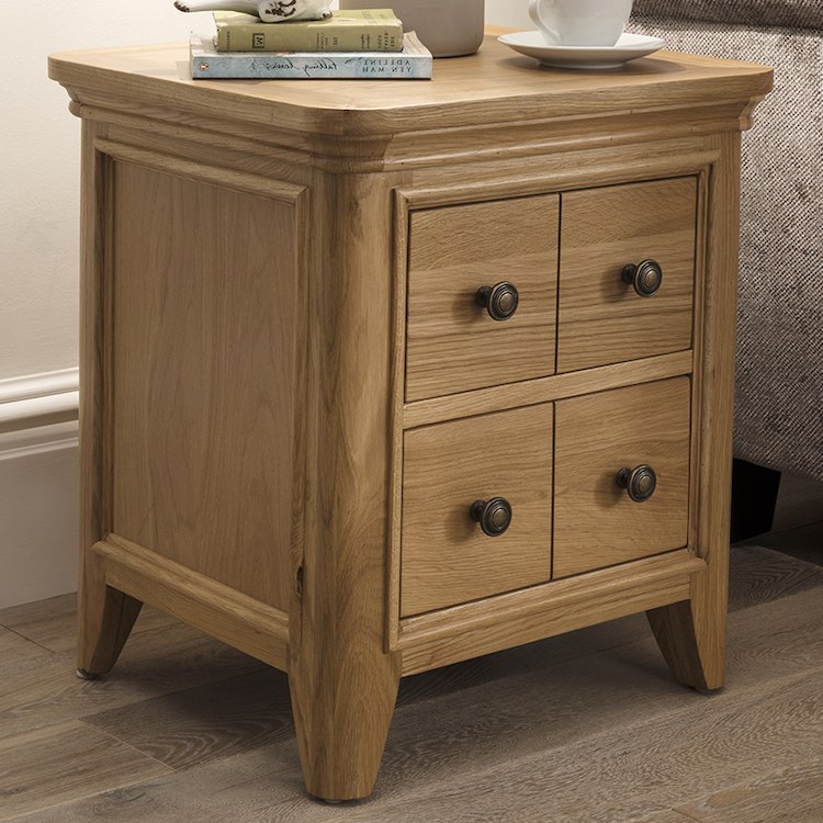 Carmen Oak Lamp Table Clarkes Of Bailieborough