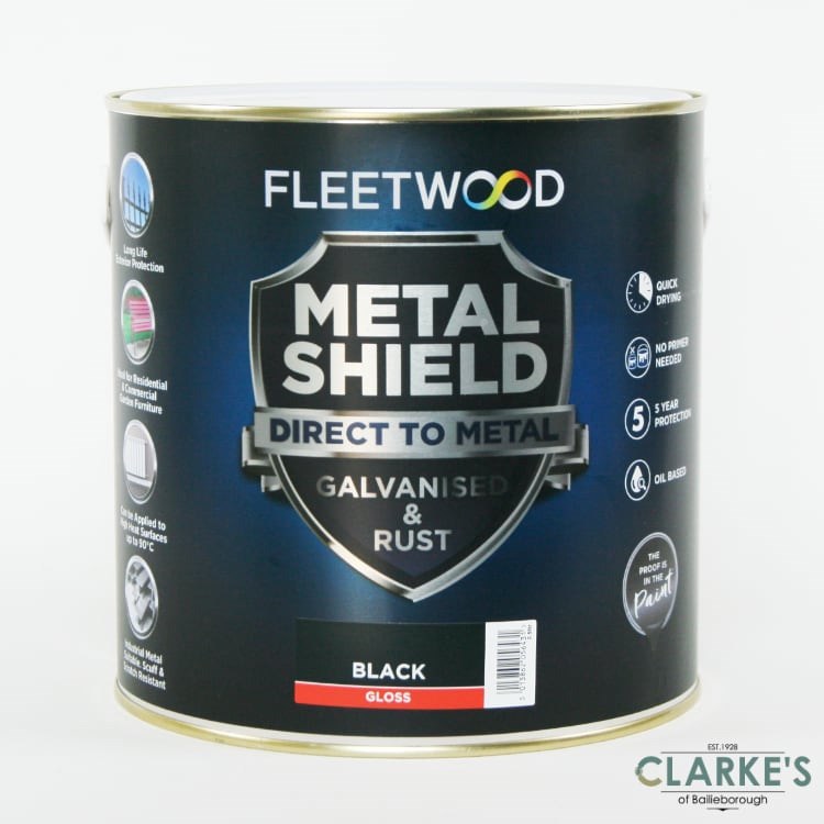 black metal paint 1 litre