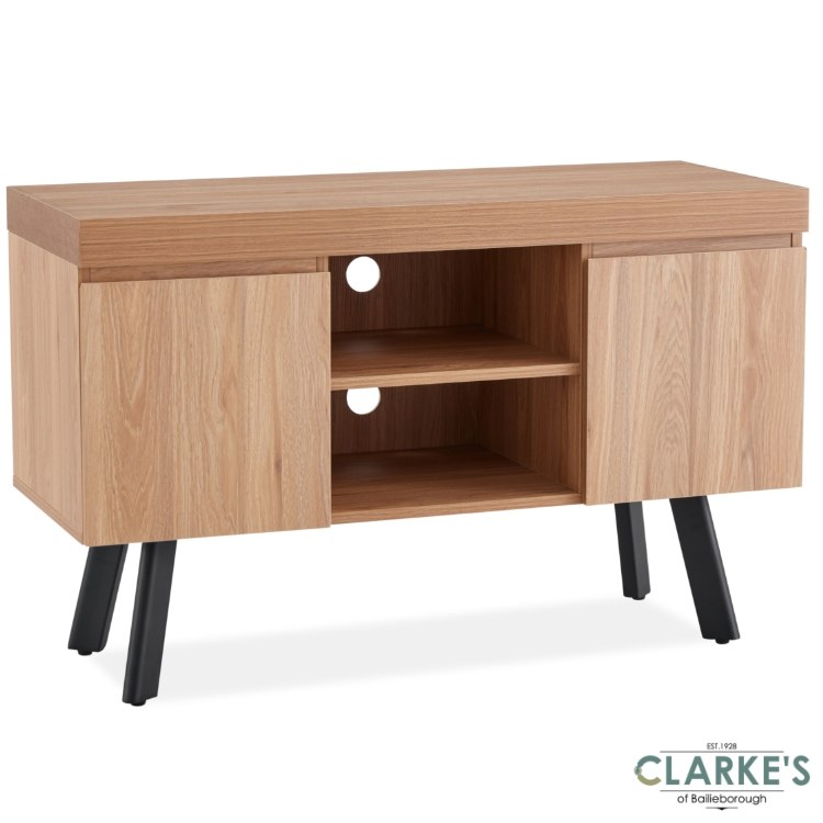 Frederic Small Tv Unit Oak Clarkes Bailieborough
