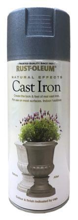 rust oleum natural effects cast iron