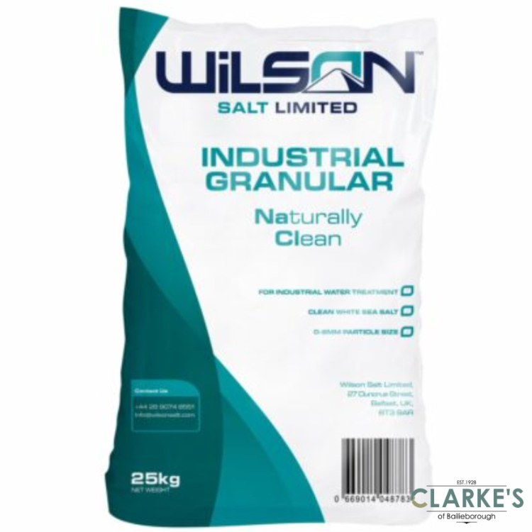 Wilson Industrial De Icing Salt 25kg Clarkes Bailieborough