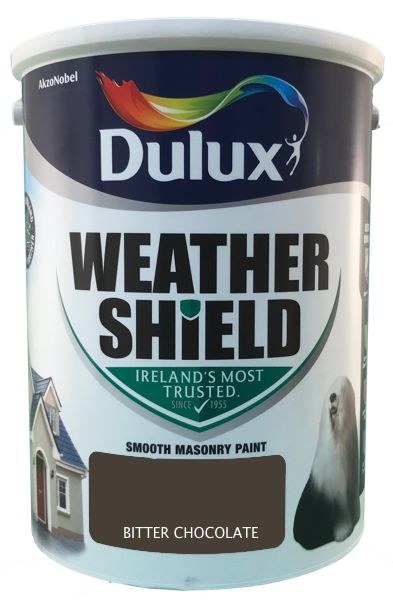 Dulux Weather Shield Bitter Chocolate 5ltr Clarkes Bailieborough